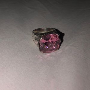 Pink stone ring!